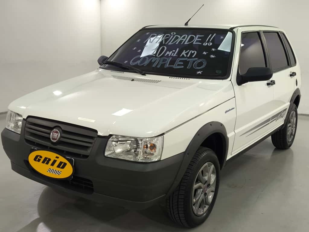 FIAT UNO 1.0 MPI MILLE WAY ECONOMY 8V FLEX 4P MANUAL