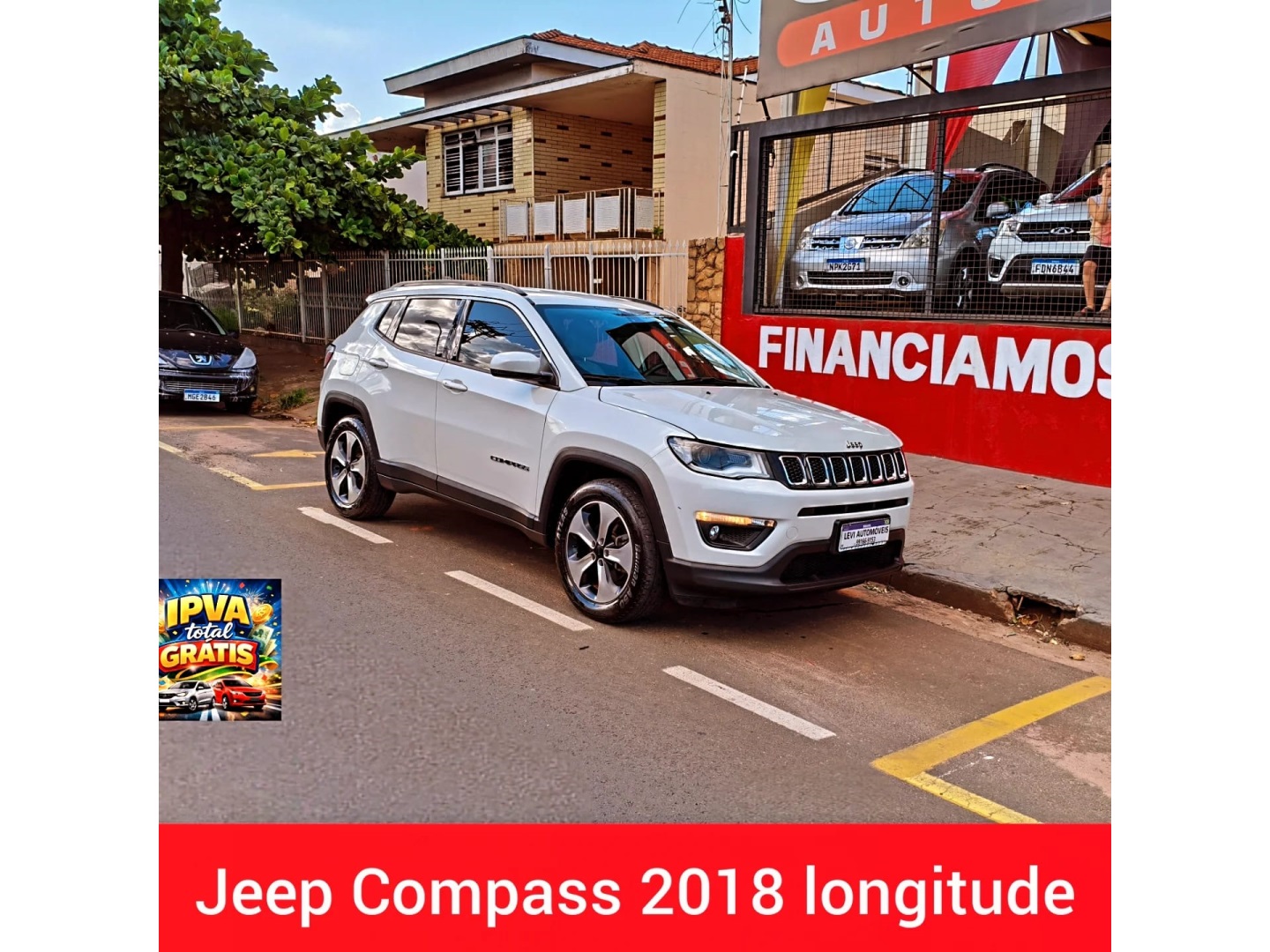 JEEP COMPASS 2.0 16V FLEX LONGITUDE AUTOMÁTICO