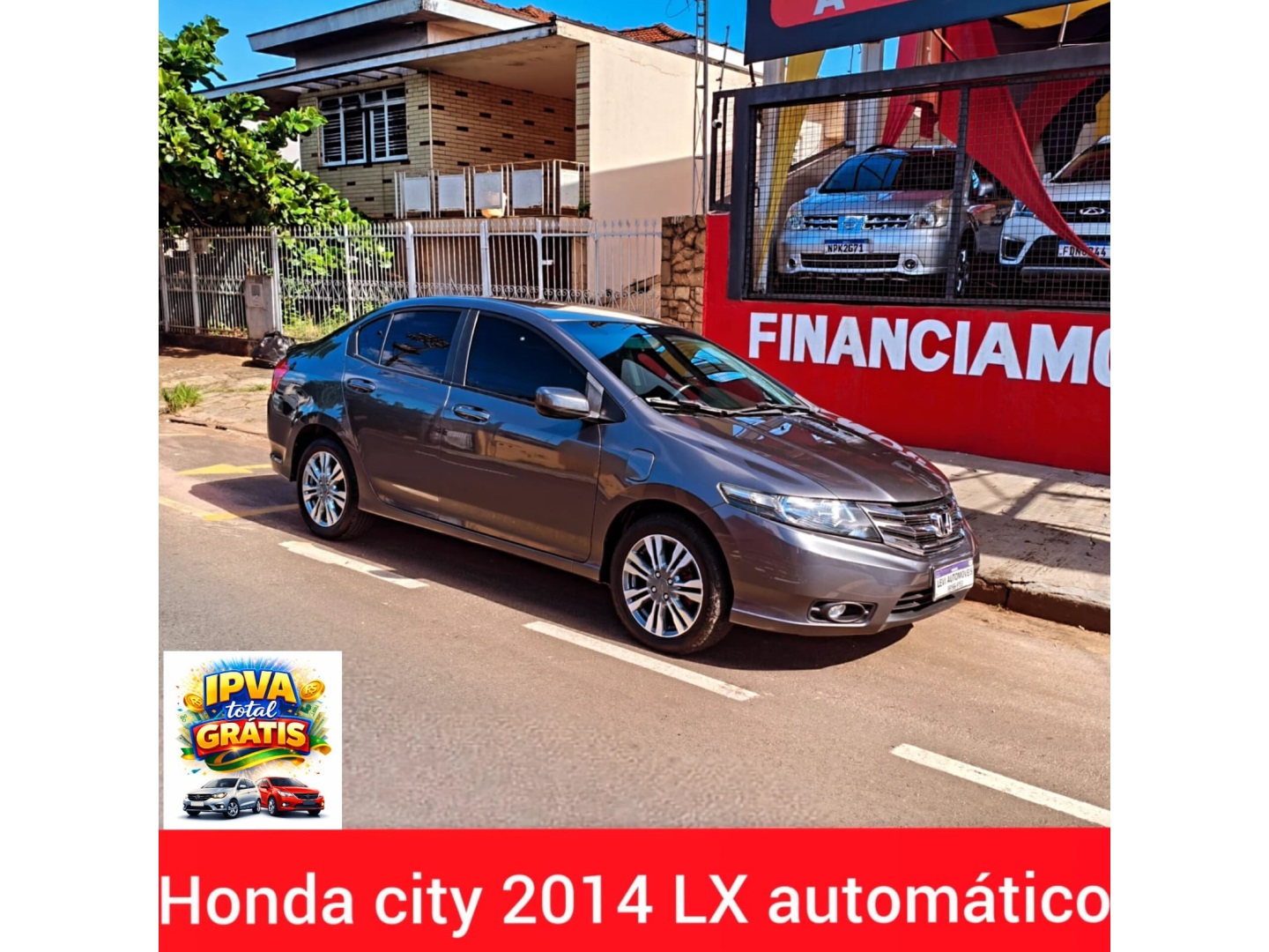 HONDA CITY 1.5 LX 16V FLEX 4P AUTOMÁTICO