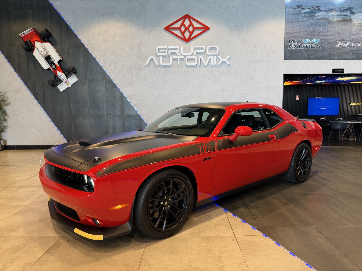 DODGE CHALLENGER 6.4 V8 HEMI GASOLINA R/T SCAT PACK WIDEBODY TORQUEFLITE