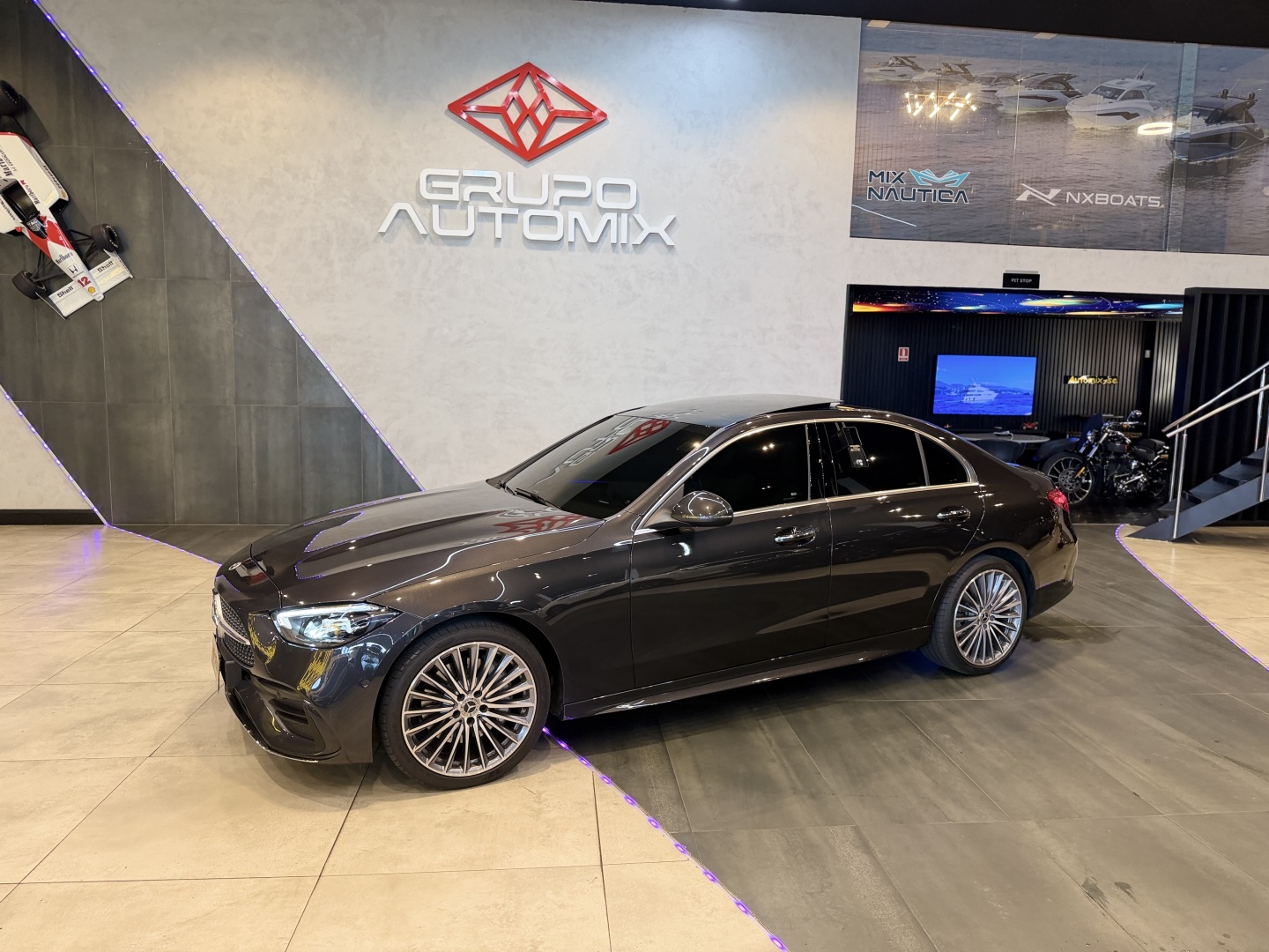 MERCEDES-BENZ C 200 1.5 EQ BOOST HÍBRIDO AMG LINE 9G-TRONIC