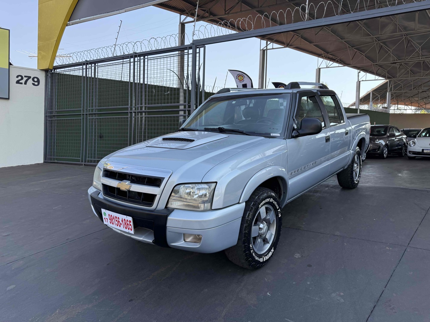 CHEVROLET S10 2.4 MPFI EXECUTIVE 4X2 CD 8V FLEX 4P MANUAL