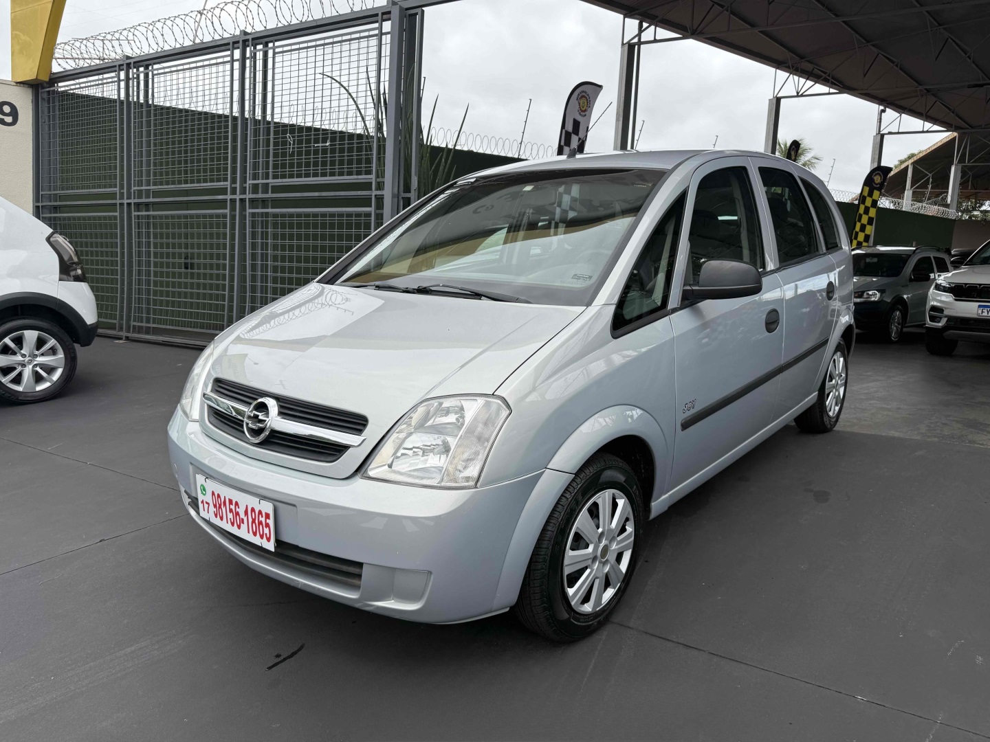 CHEVROLET MERIVA 1.8 MPFI JOY 8V FLEX 4P MANUAL