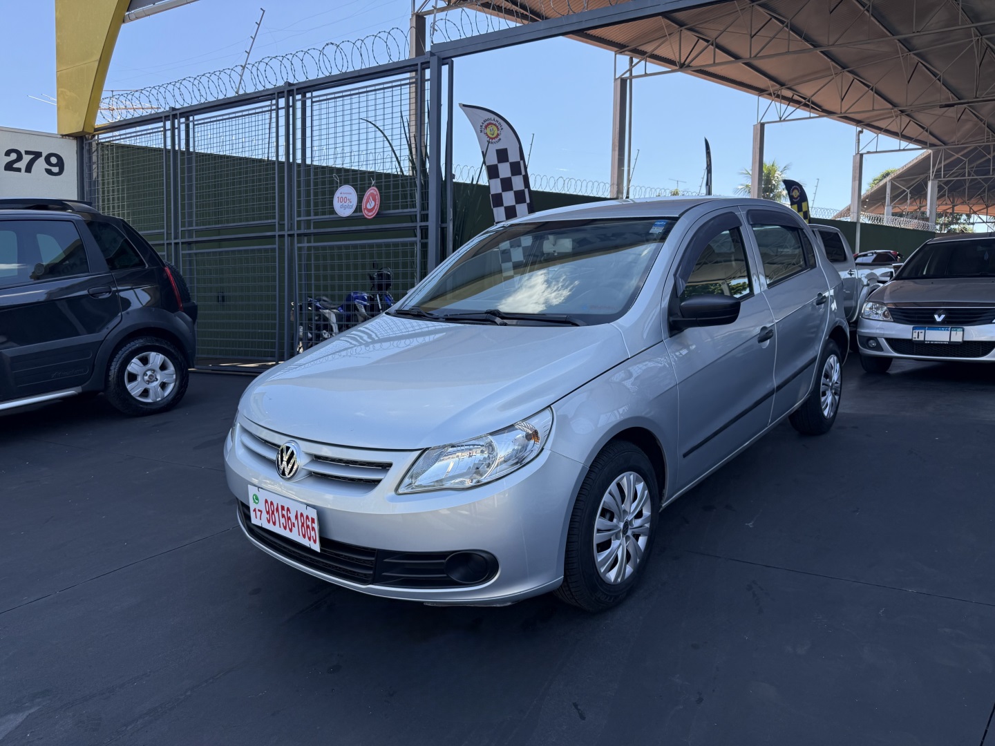 VOLKSWAGEN GOL 1.0 MI 8V FLEX 4P MANUAL G.V