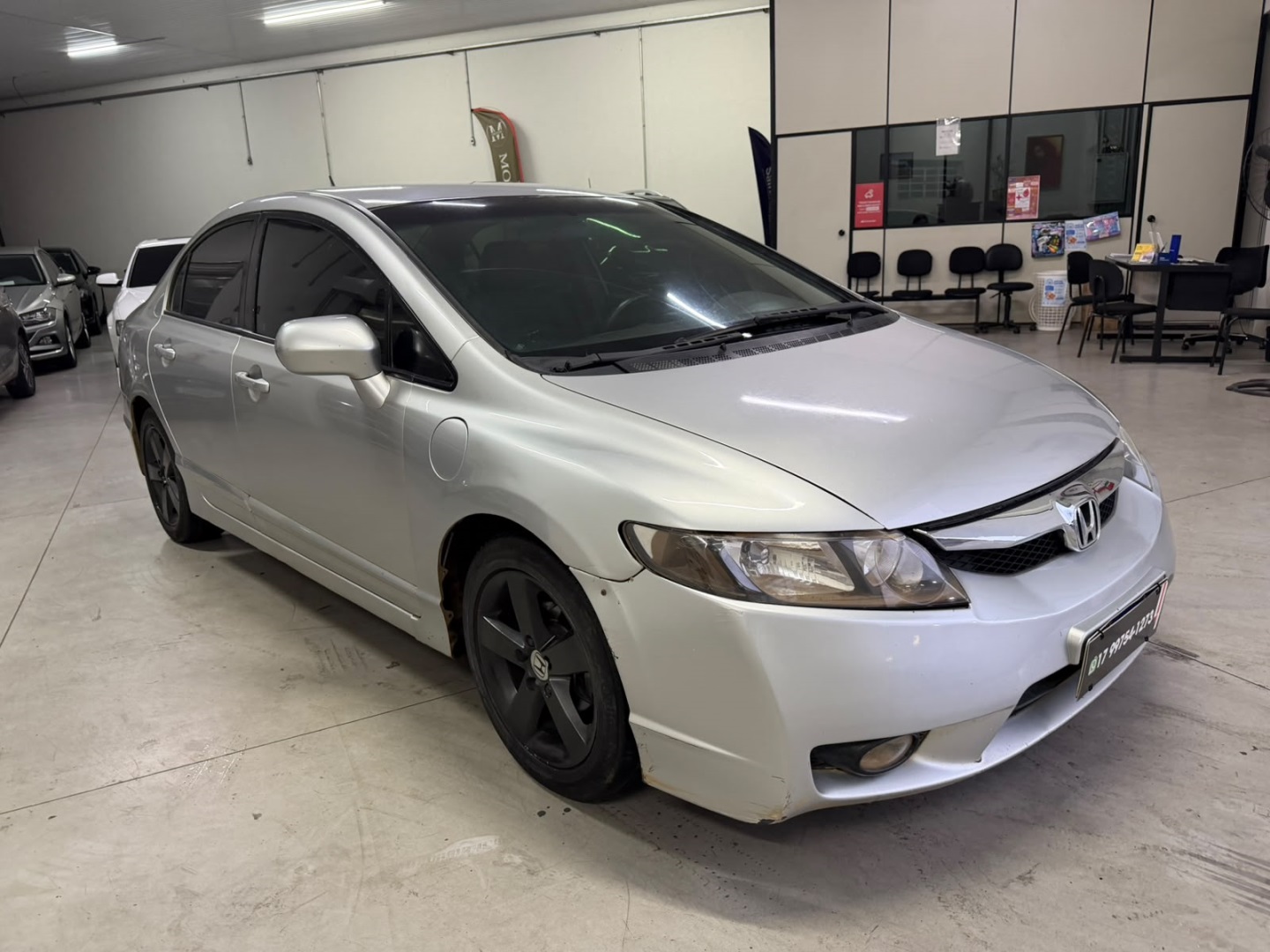 HONDA CIVIC 1.8 LXS 16V FLEX 4P AUTOMÁTICO