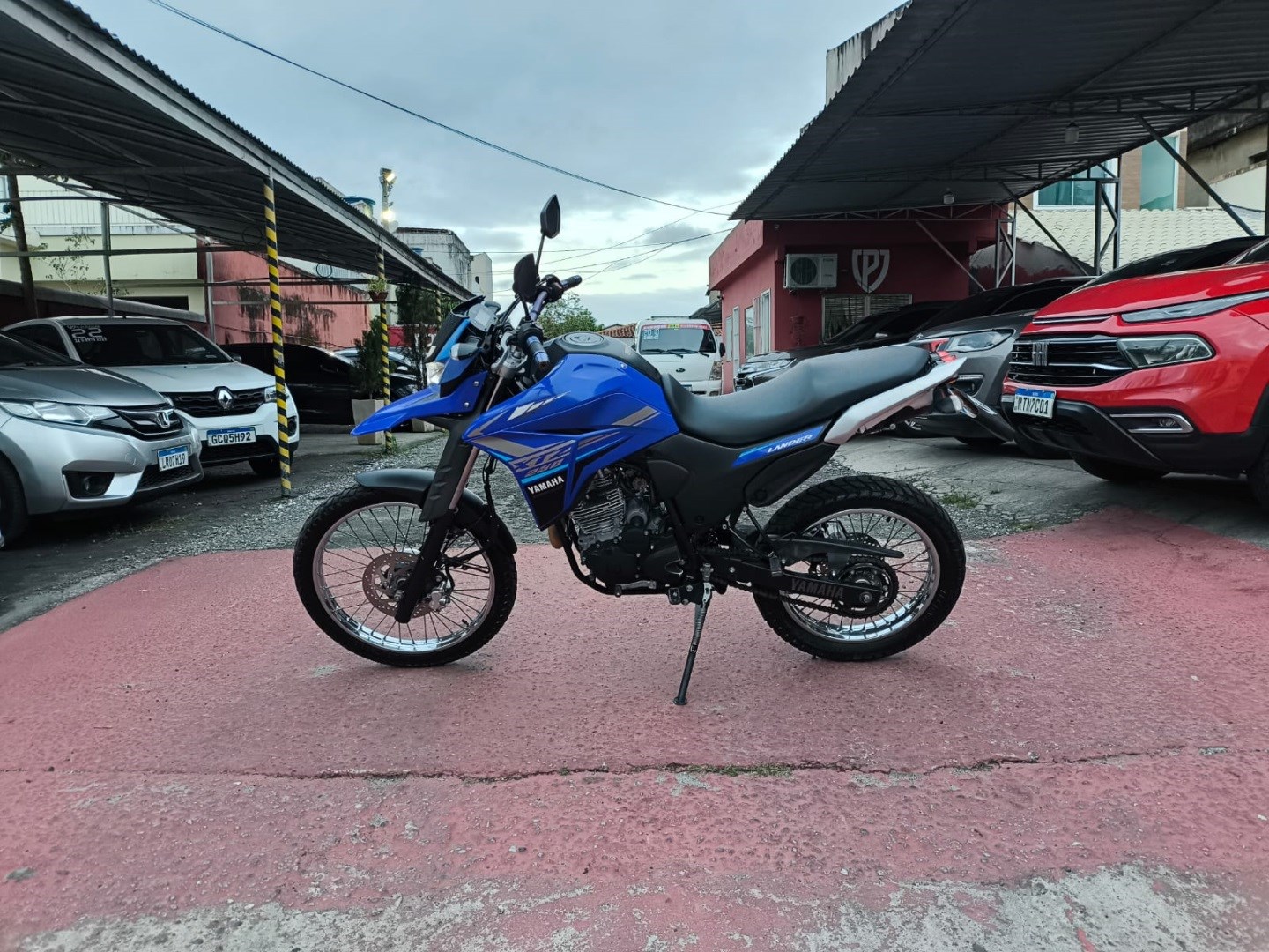 YAMAHA XTZ 250 LANDER CAPITÃO AMÉRICA FLEX ABS