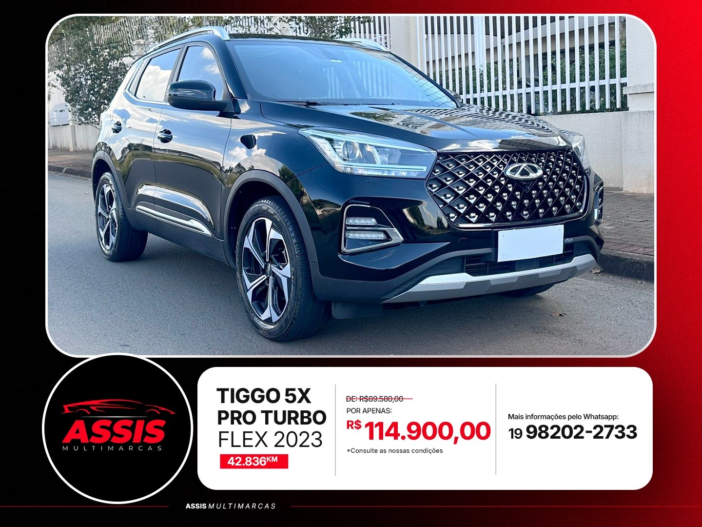 CHERY TIGGO 5X PRO