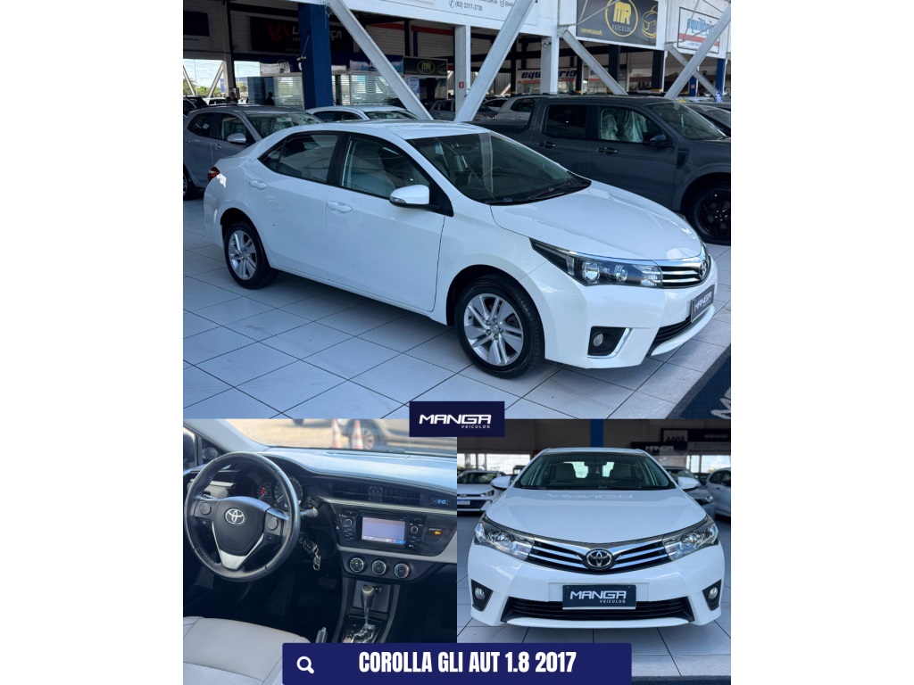 TOYOTA COROLLA 1.8 GLI 16V FLEX 4P AUTOMÁTICO