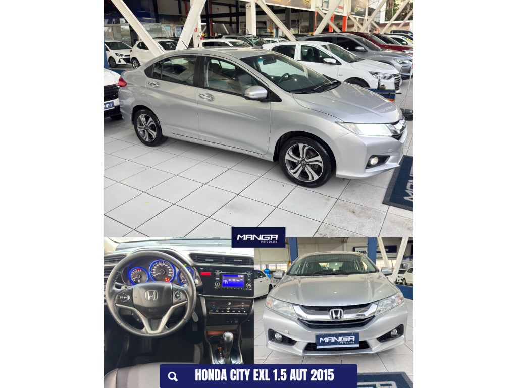 HONDA CITY 1.5 EXL 16V FLEX 4P AUTOMÁTICO