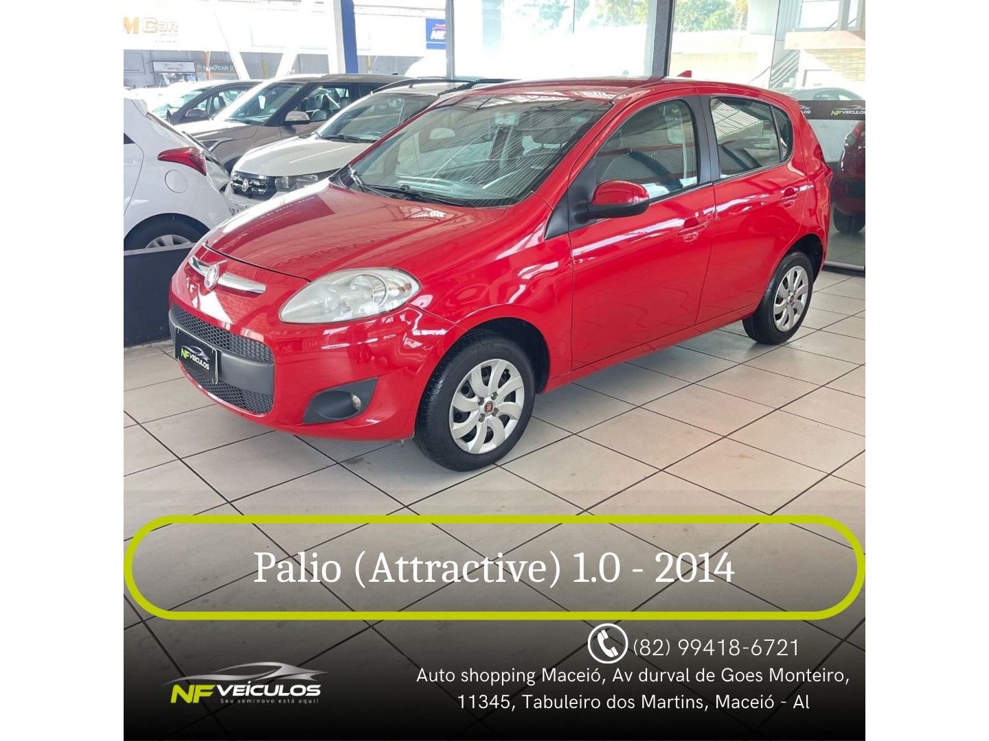 FIAT PALIO 1.0 MPI ATTRACTIVE 8V FLEX 4P MANUAL