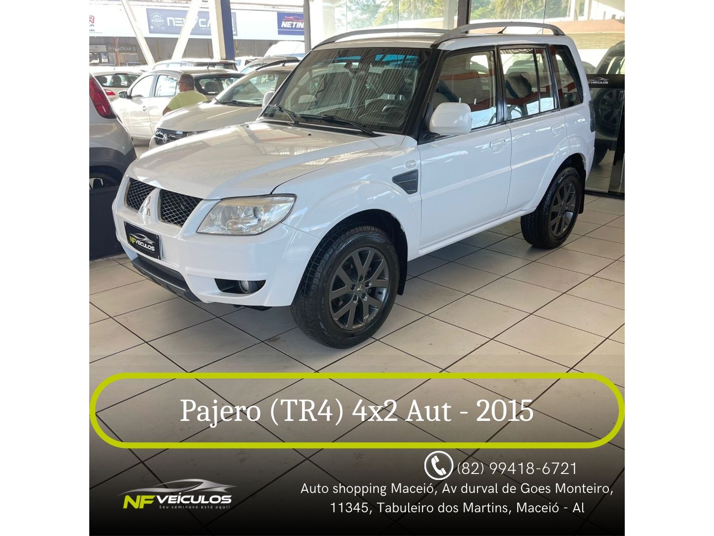 MITSUBISHI PAJERO TR4 2.0 4X2 16V 140CV FLEX 4P AUTOMÁTICO