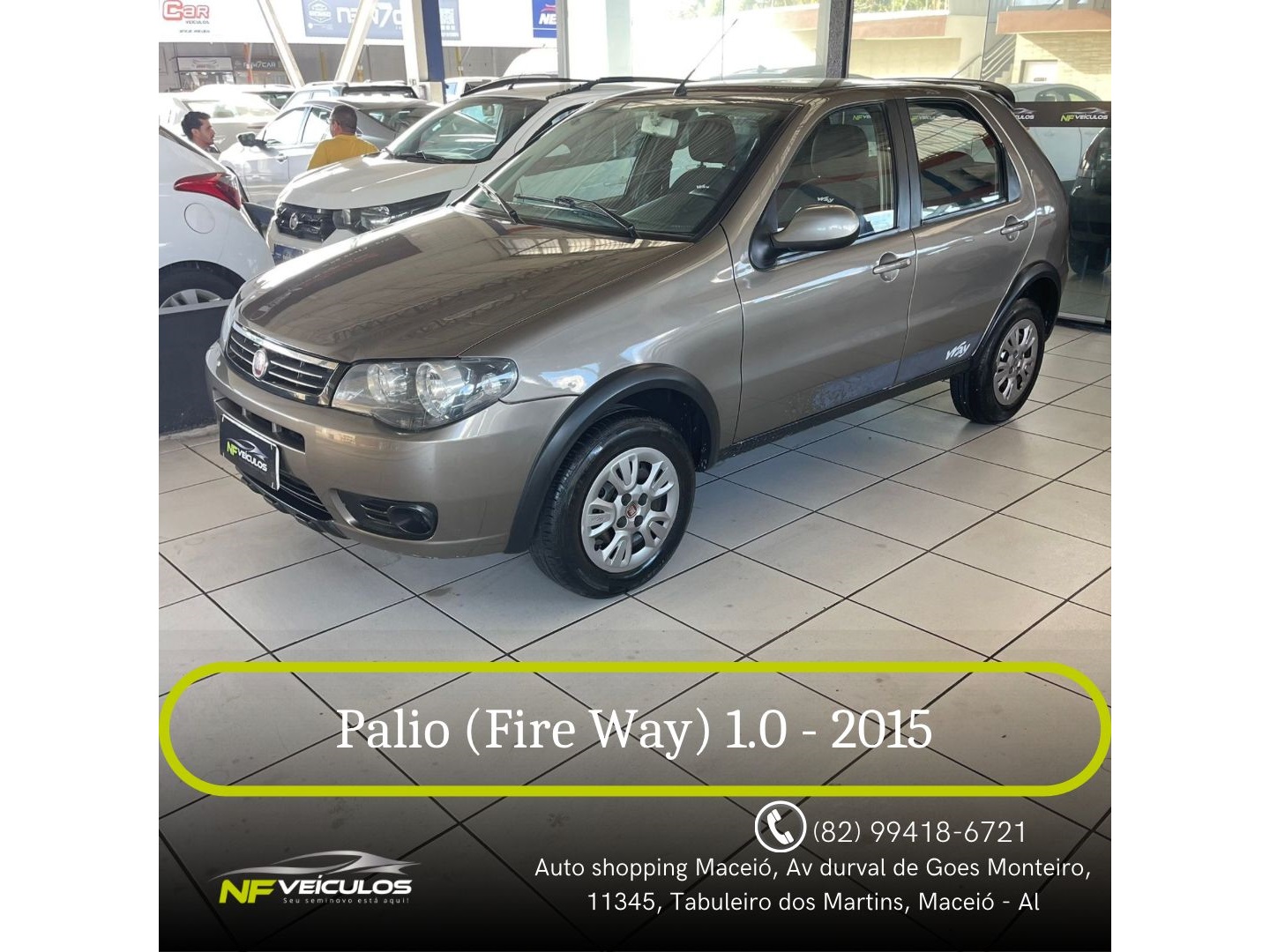FIAT PALIO 1.0 MPI FIRE WAY 8V FLEX 4P MANUAL