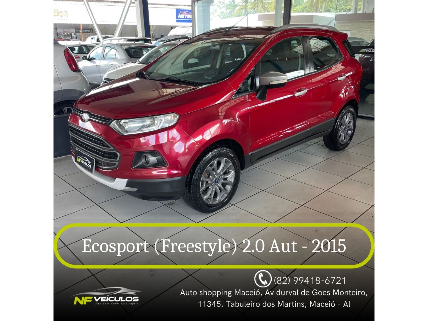 FORD ECOSPORT 2.0 FREESTYLE 16V FLEX 4P POWERSHIFT