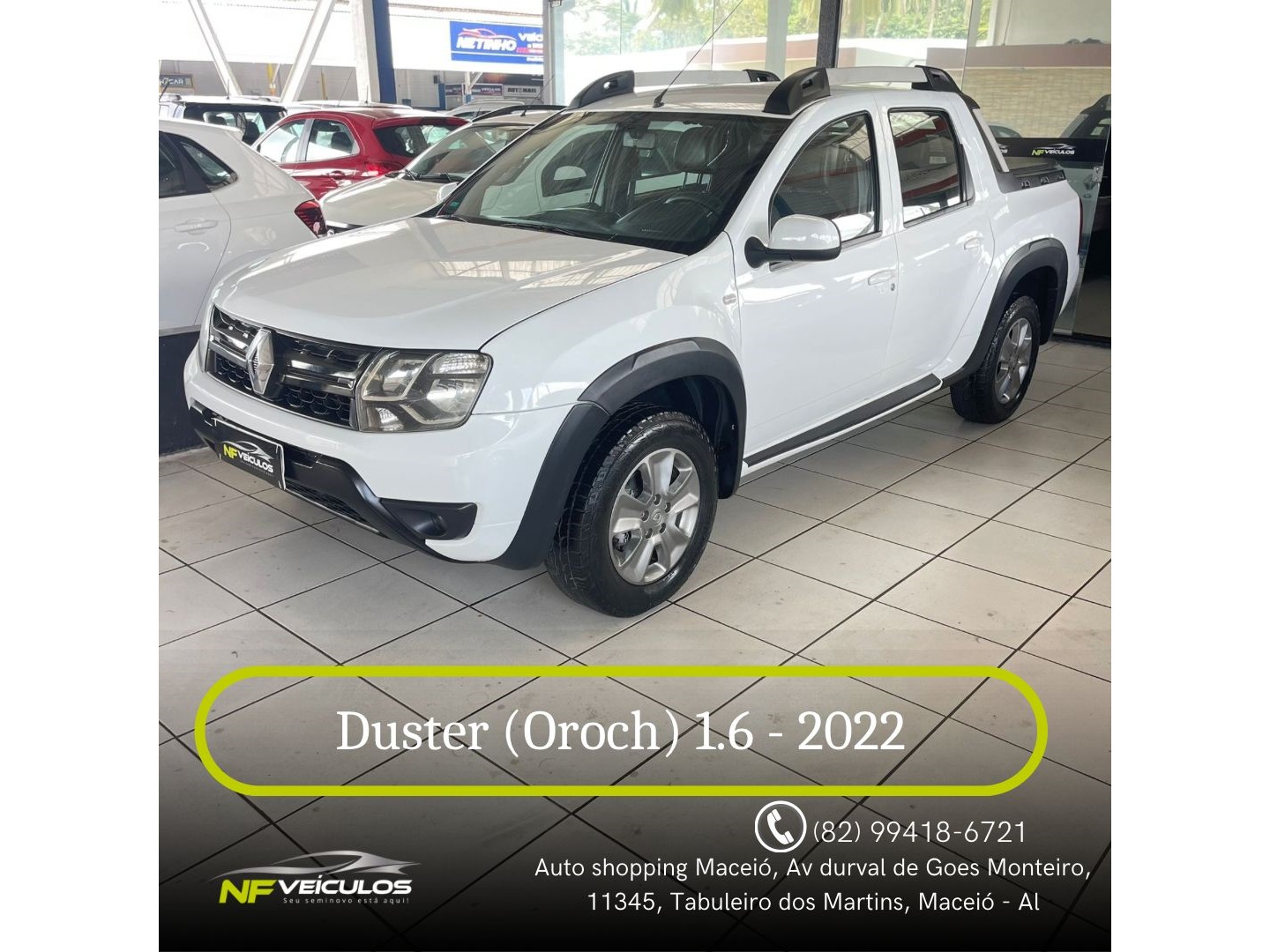 RENAULT DUSTER OROCH 1.6 16V SCE FLEX DYNAMIQUE MANUAL