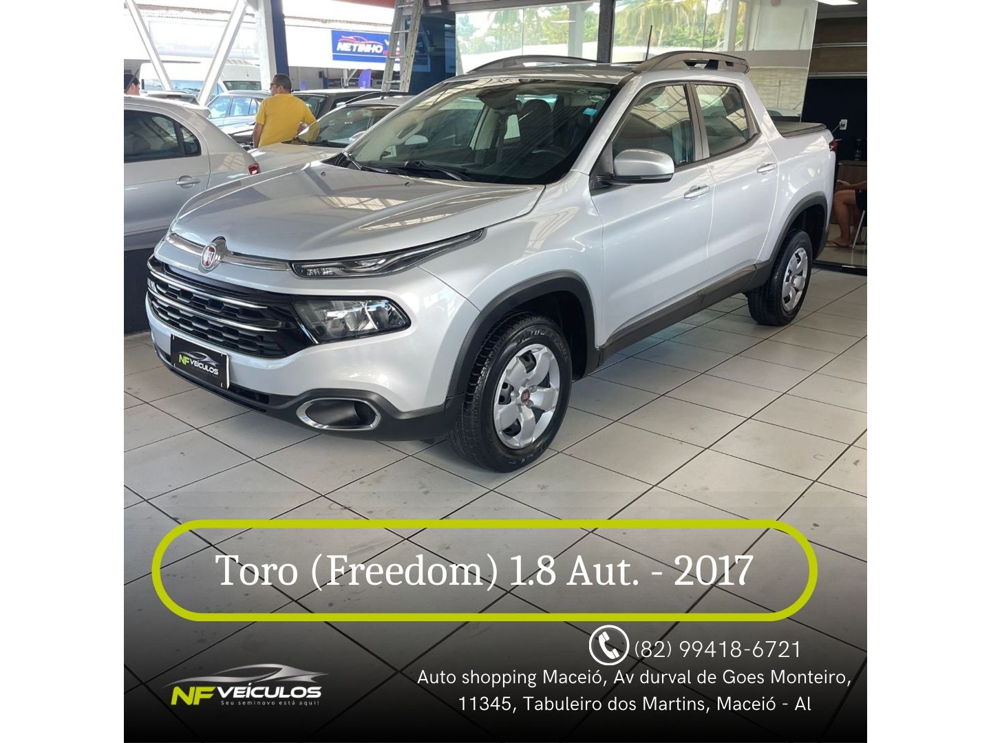 FIAT TORO 1.8 16V EVO FLEX FREEDOM AT6