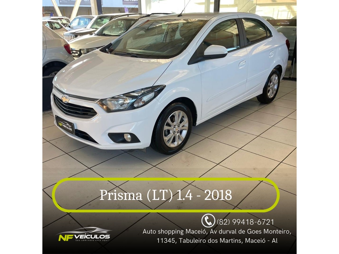 CHEVROLET PRISMA 1.4 MPFI LT 8V FLEX 4P AUTOMÁTICO