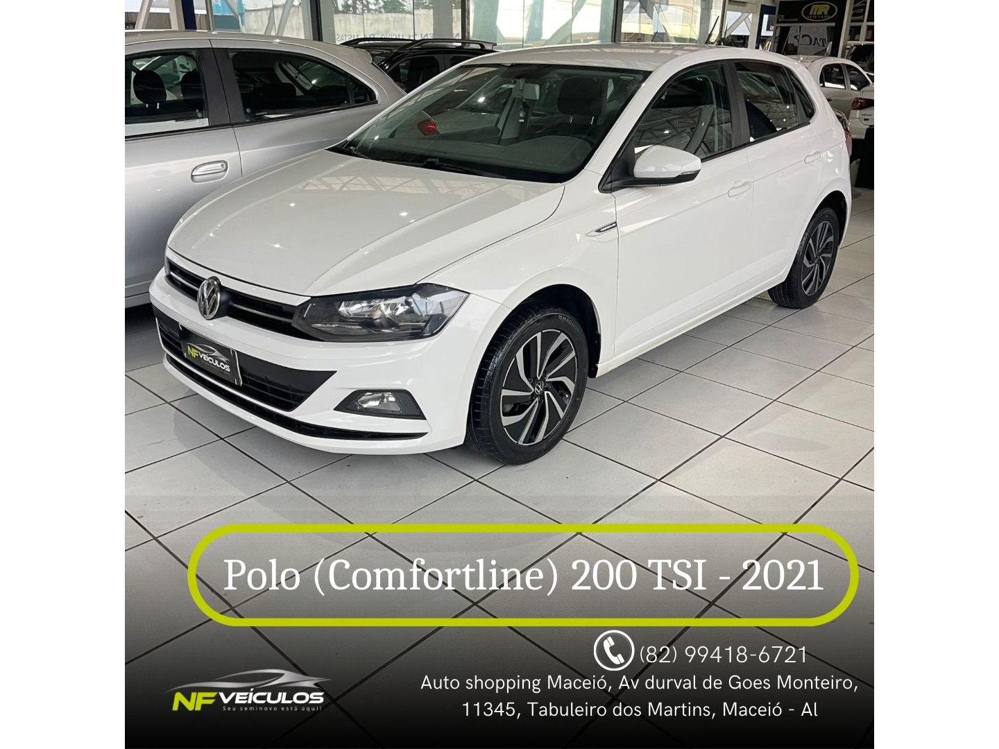 VOLKSWAGEN POLO 1.0 200 TSI COMFORTLINE AUTOMÁTICO