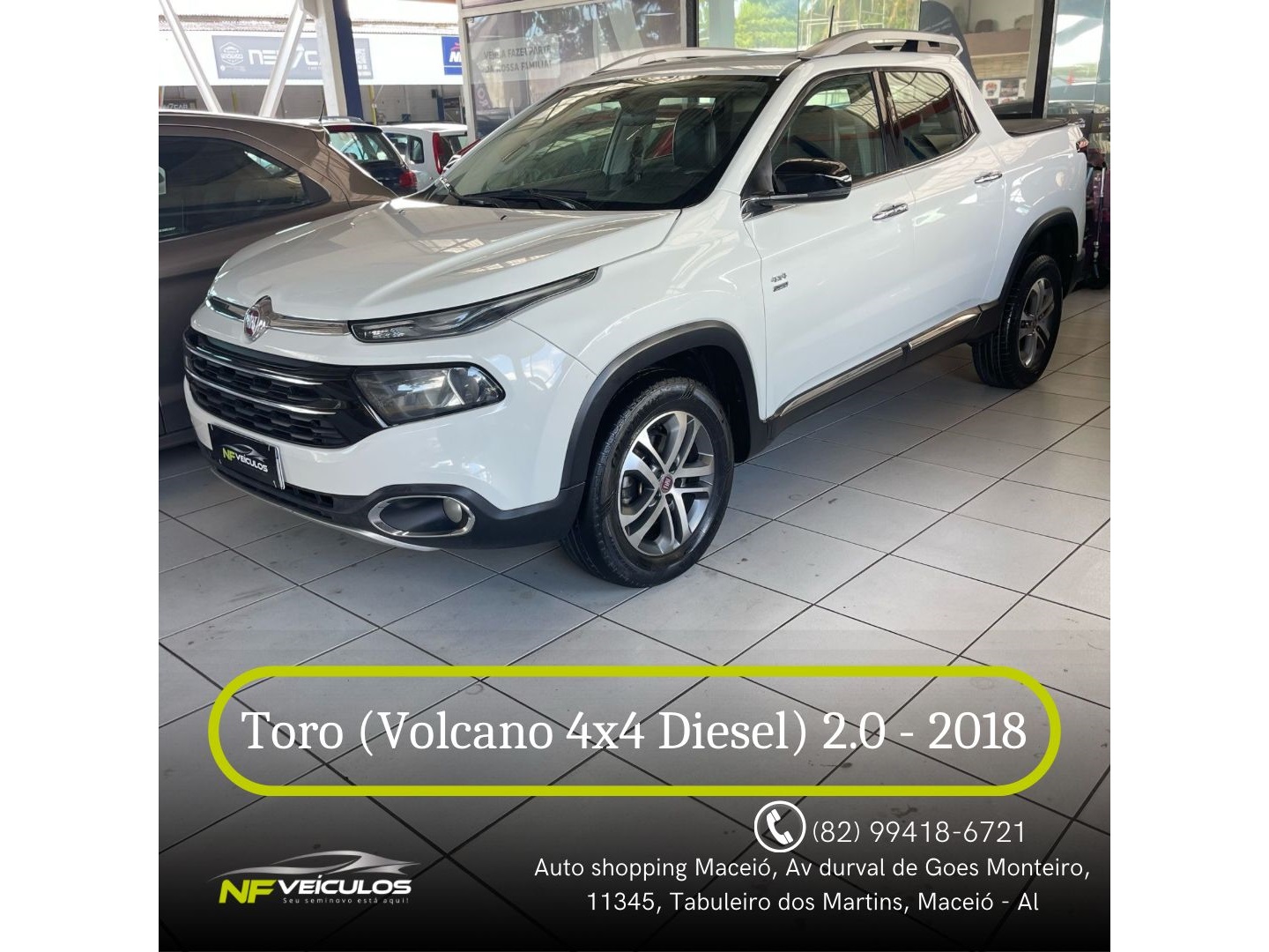 FIAT TORO 2.0 16V TURBO DIESEL VOLCANO 4WD AT9