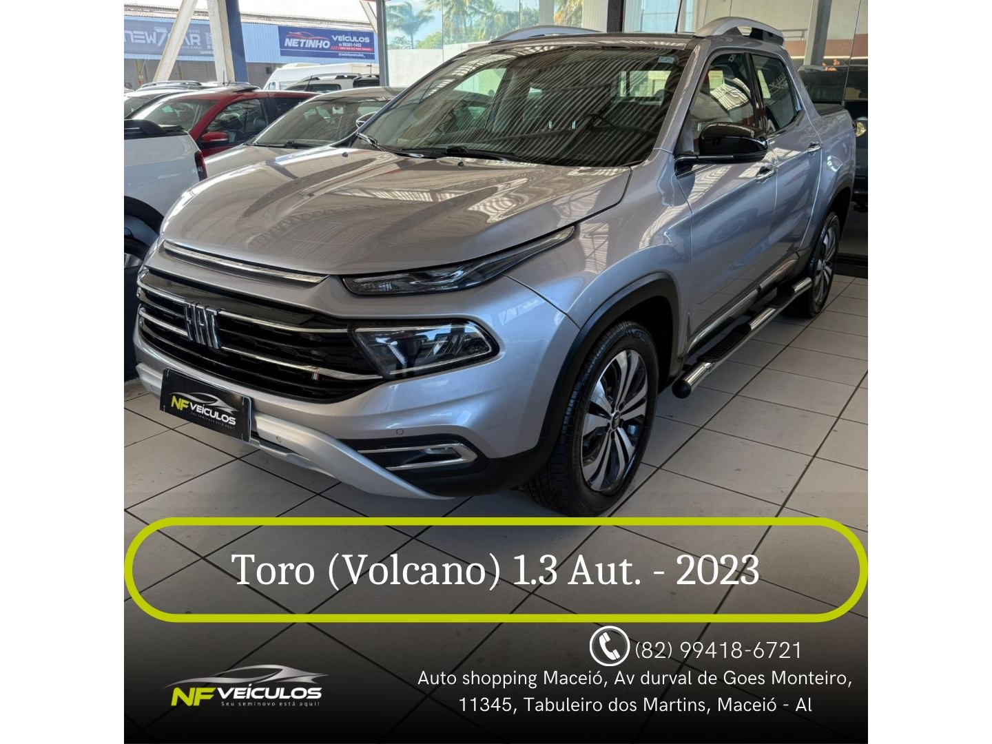 FIAT TORO 1.3 TURBO 270 FLEX VOLCANO AT6