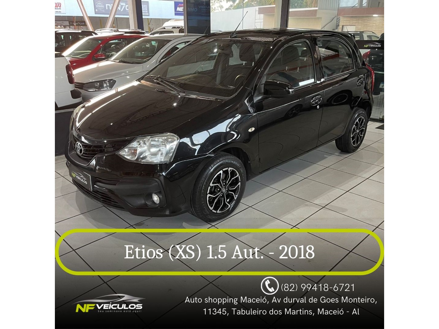 TOYOTA ETIOS 1.5 XS 16V FLEX 4P AUTOMÁTICO