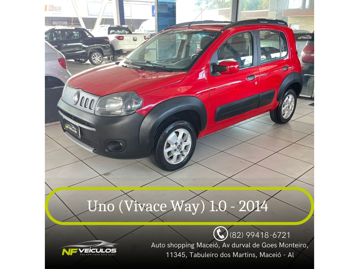 FIAT UNO 1.0 EVO WAY 8V FLEX 4P MANUAL