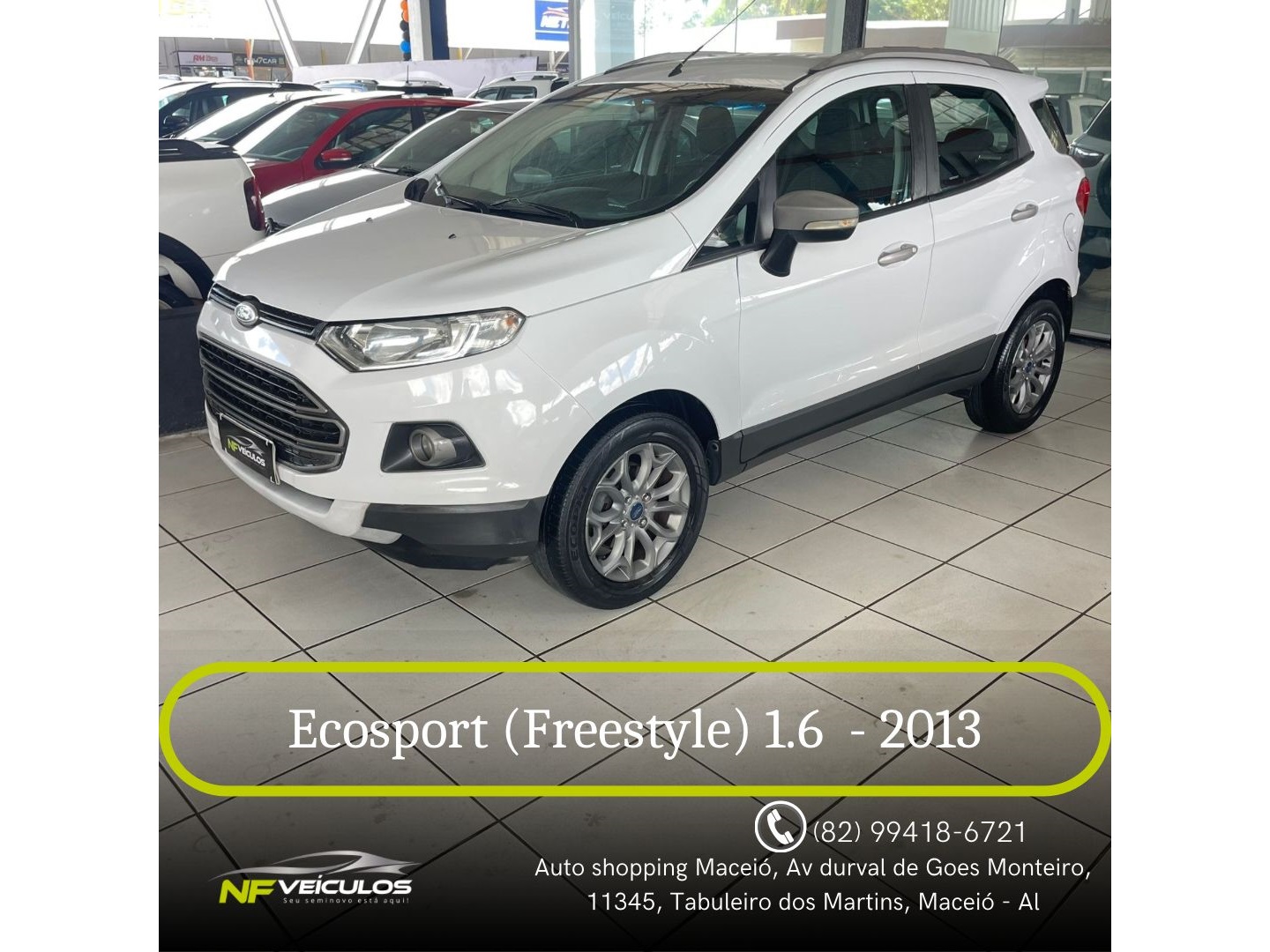 FORD ECOSPORT 1.6 FREESTYLE 16V FLEX 4P MANUAL