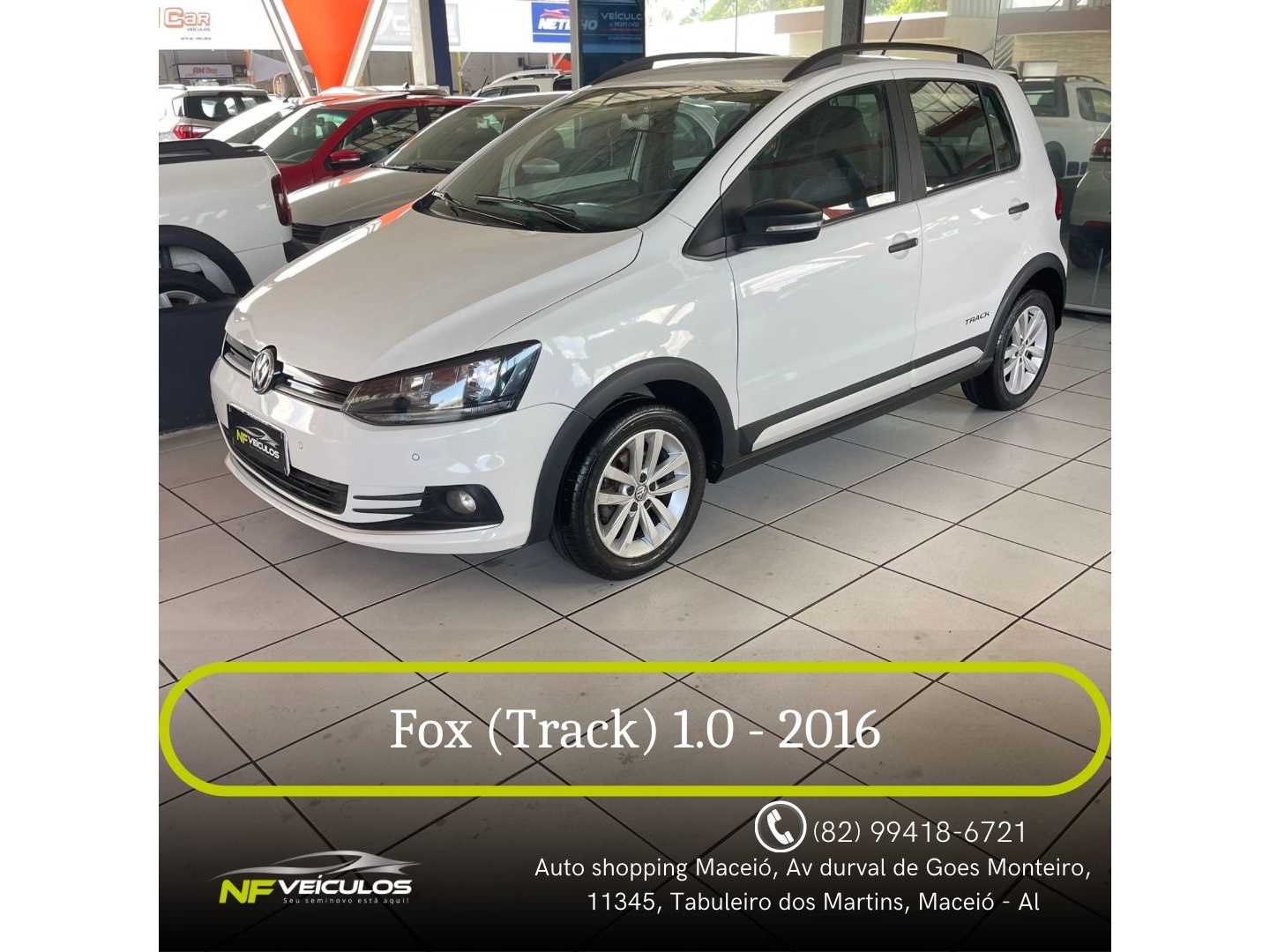 VOLKSWAGEN FOX 1.0 MPI TRACK 12V FLEX 4P MANUAL
