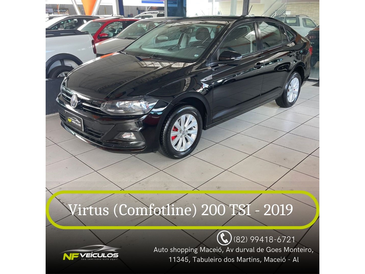 VOLKSWAGEN VIRTUS 1.0 200 TSI COMFORTLINE AUTOMÁTICO