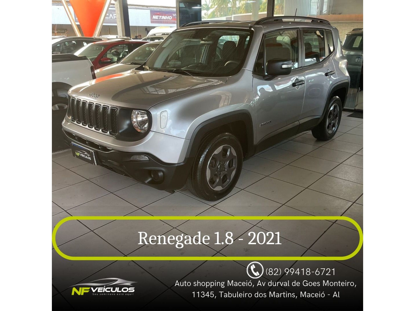 JEEP RENEGADE 1.8 16V FLEX 4P AUTOMÁTICO