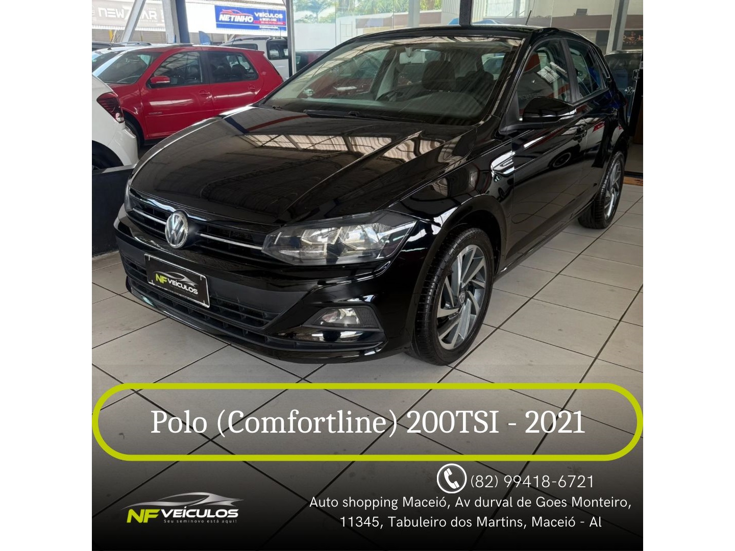 VOLKSWAGEN POLO 1.0 200 TSI COMFORTLINE AUTOMÁTICO