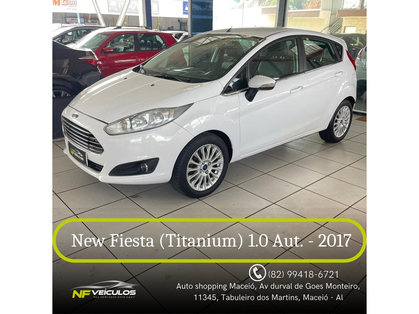 FORD FIESTA 1.0 ECOBOOST TITANIUM PLUS HATCH 12V GASOLINA 4P POWERSHIFT