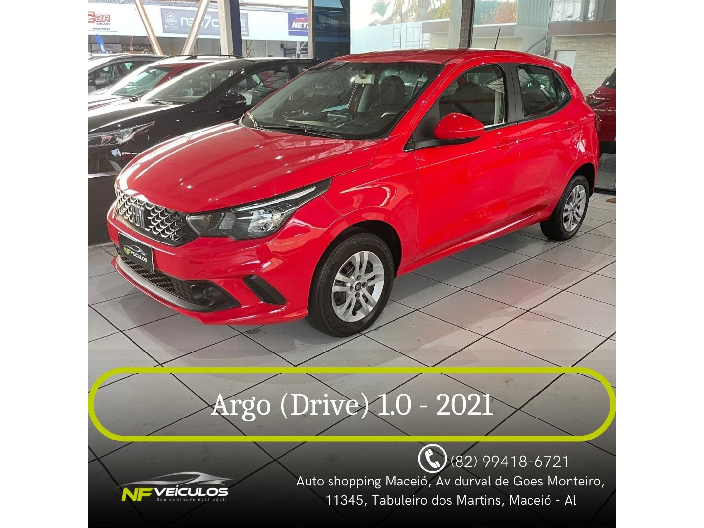 FIAT ARGO 1.0 FIREFLY FLEX DRIVE MANUAL