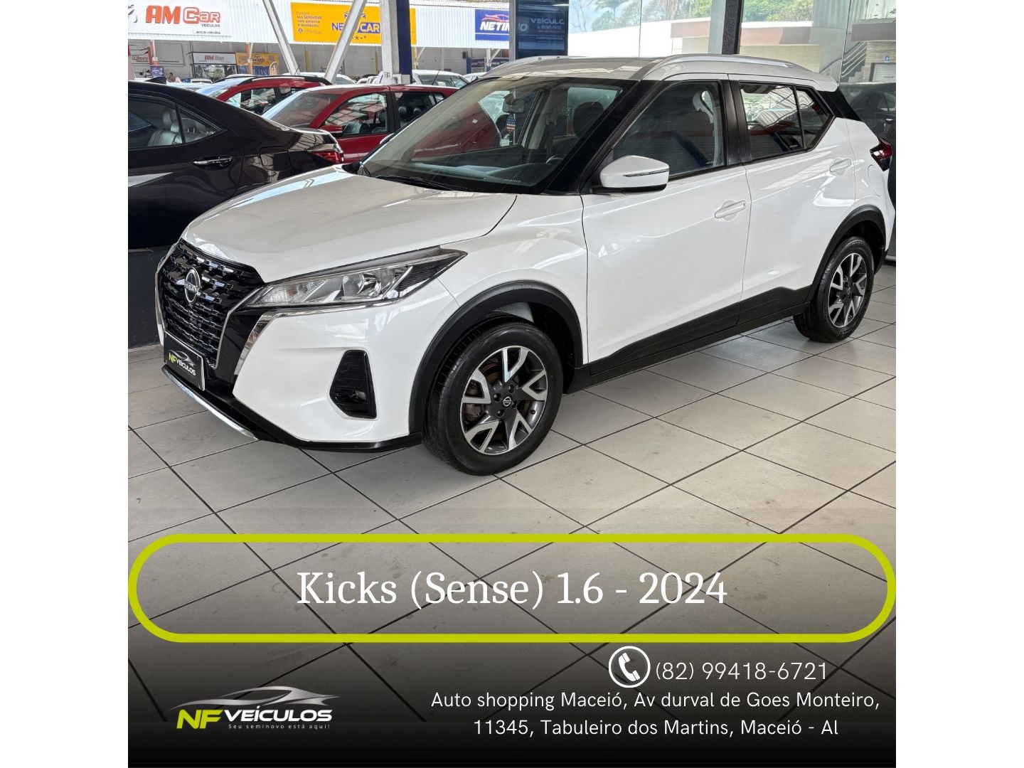 NISSAN KICKS 1.6 16V FLEXSTART SENSE XTRONIC