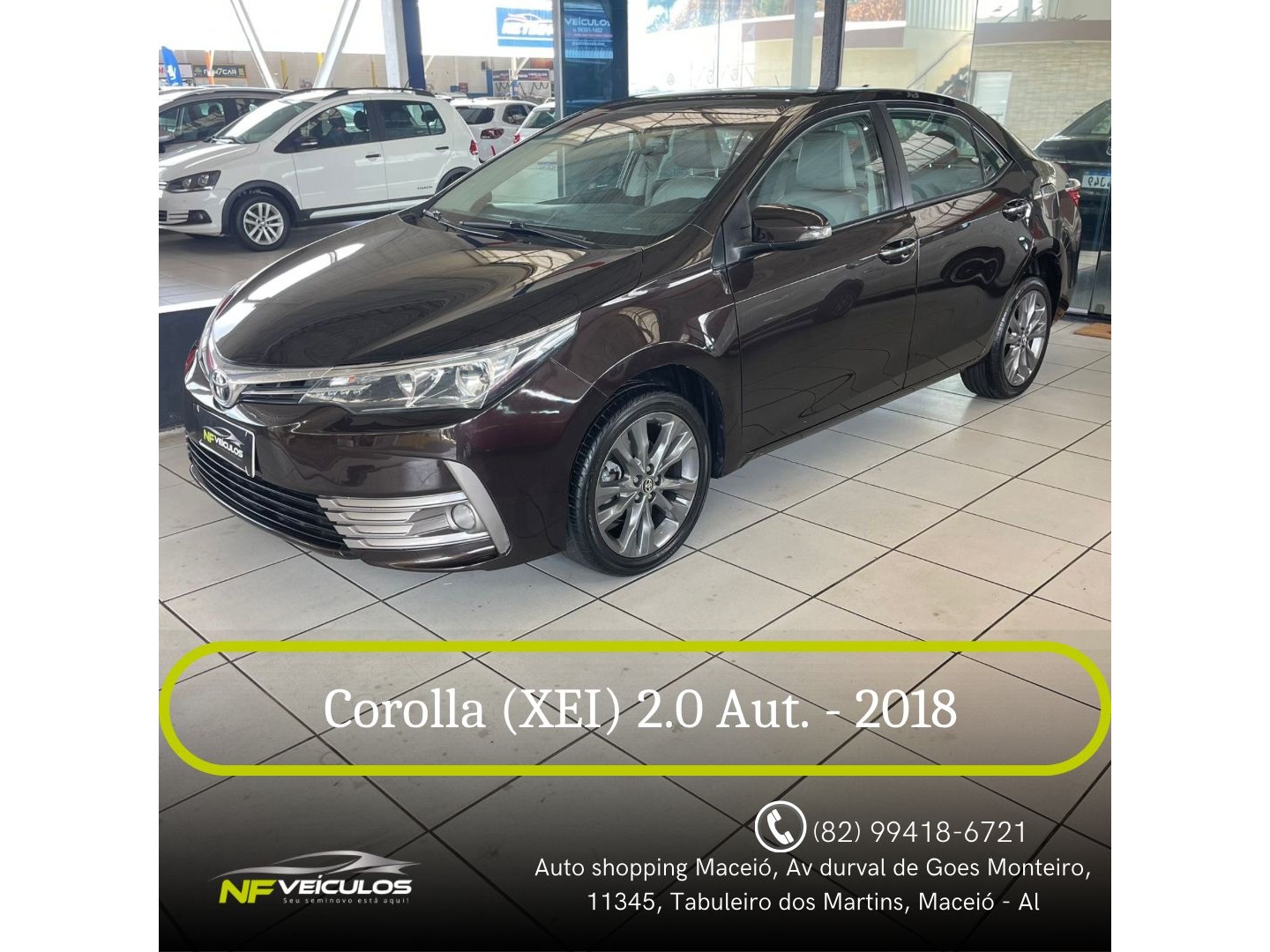 TOYOTA COROLLA 2.0 XEI 16V FLEX 4P AUTOMÁTICO