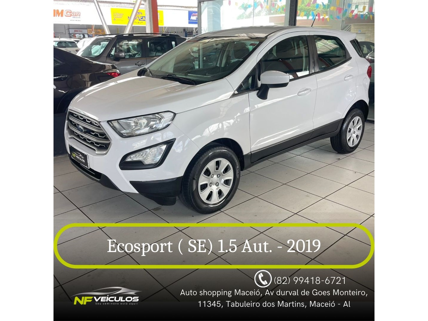FORD ECOSPORT 1.5 TI-VCT FLEX SE AUTOMÁTICO