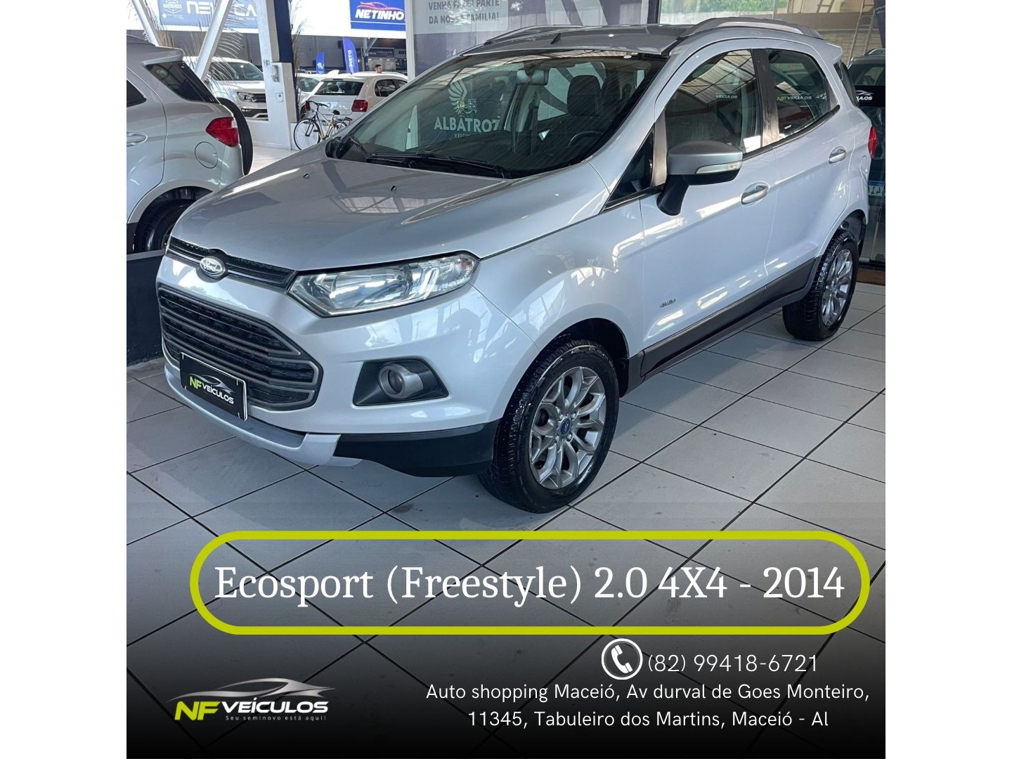 FORD ECOSPORT 2.0 FREESTYLE 16V FLEX 4P MANUAL