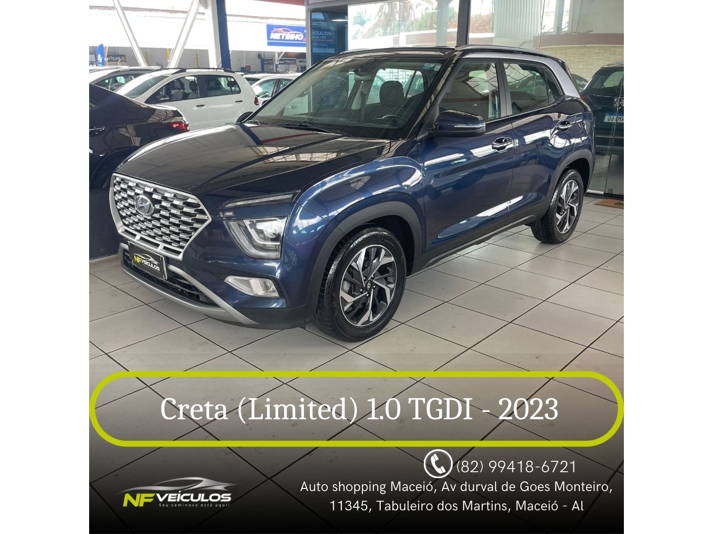 HYUNDAI CRETA 1.0 TGDI FLEX LIMITED AUTOMÁTICO