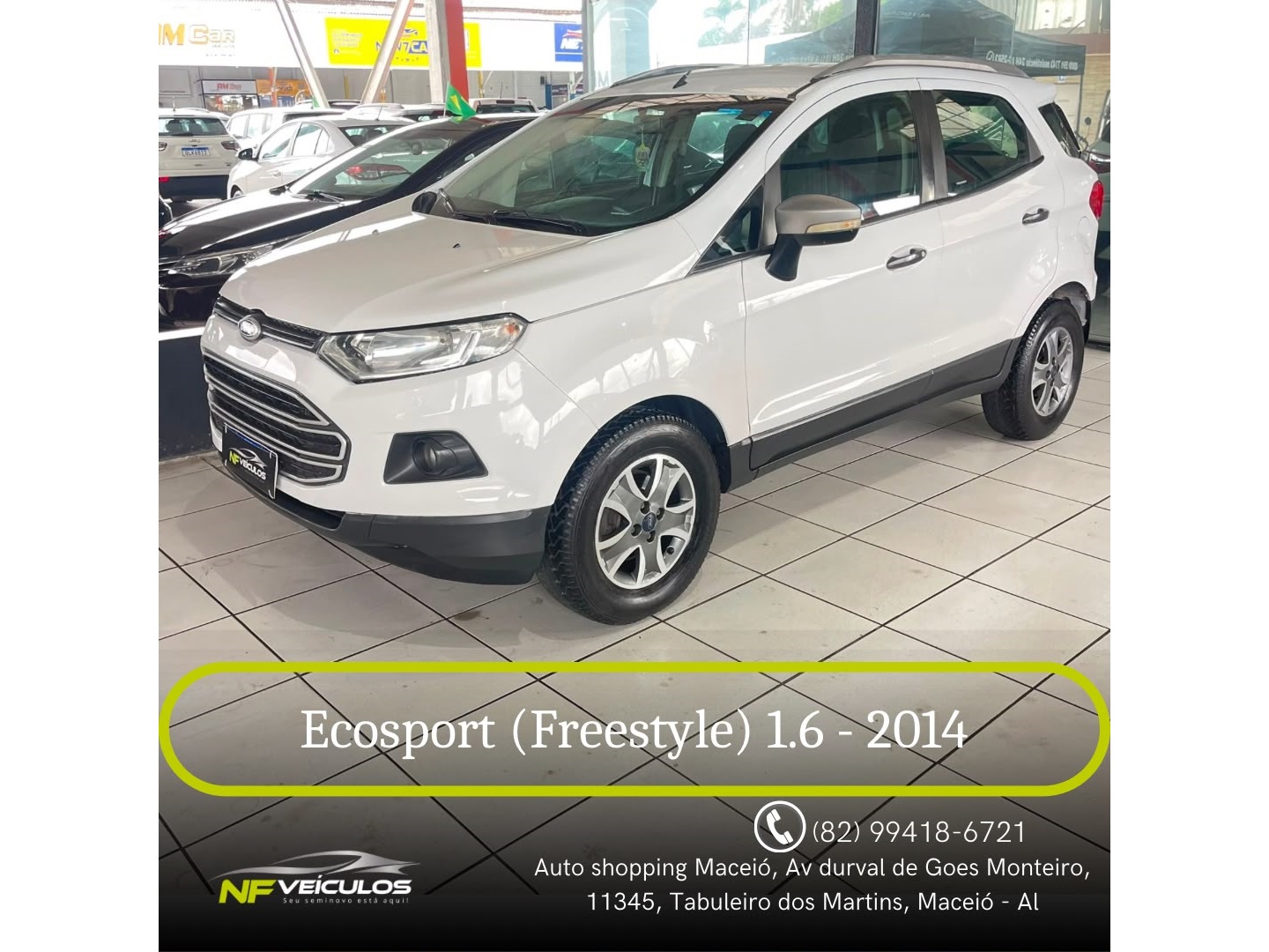 FORD ECOSPORT 1.6 FREESTYLE 16V FLEX 4P MANUAL