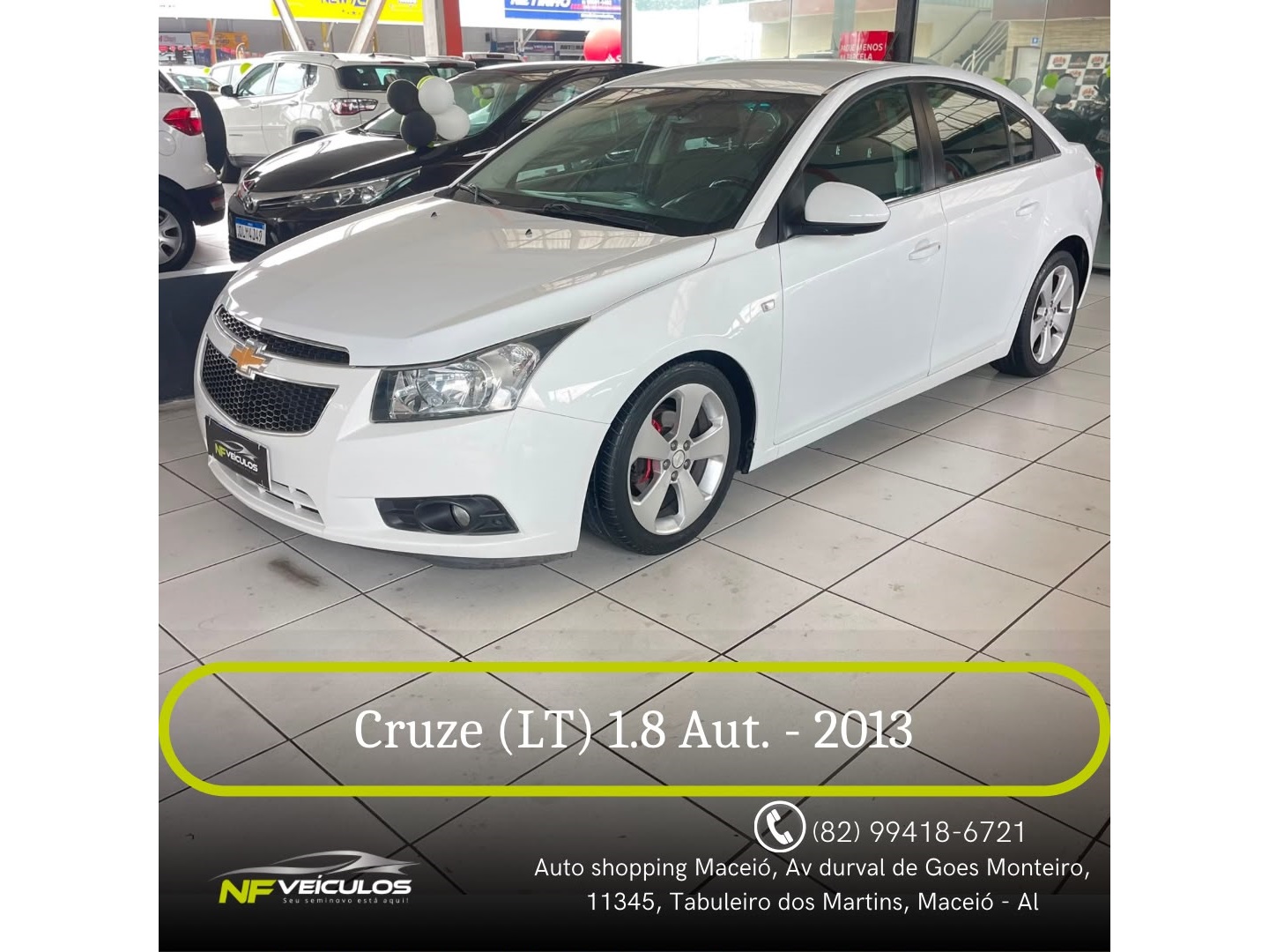 CHEVROLET CRUZE 1.8 LT 16V FLEX 4P AUTOMÁTICO