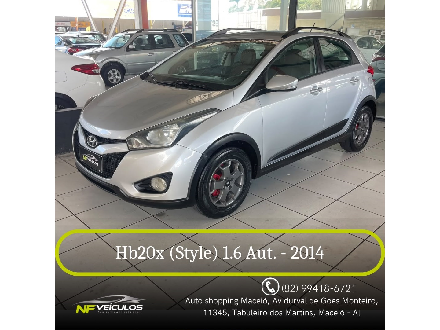 HYUNDAI HB20X 1.6 16V STYLE FLEX 4P AUTOMÁTICO