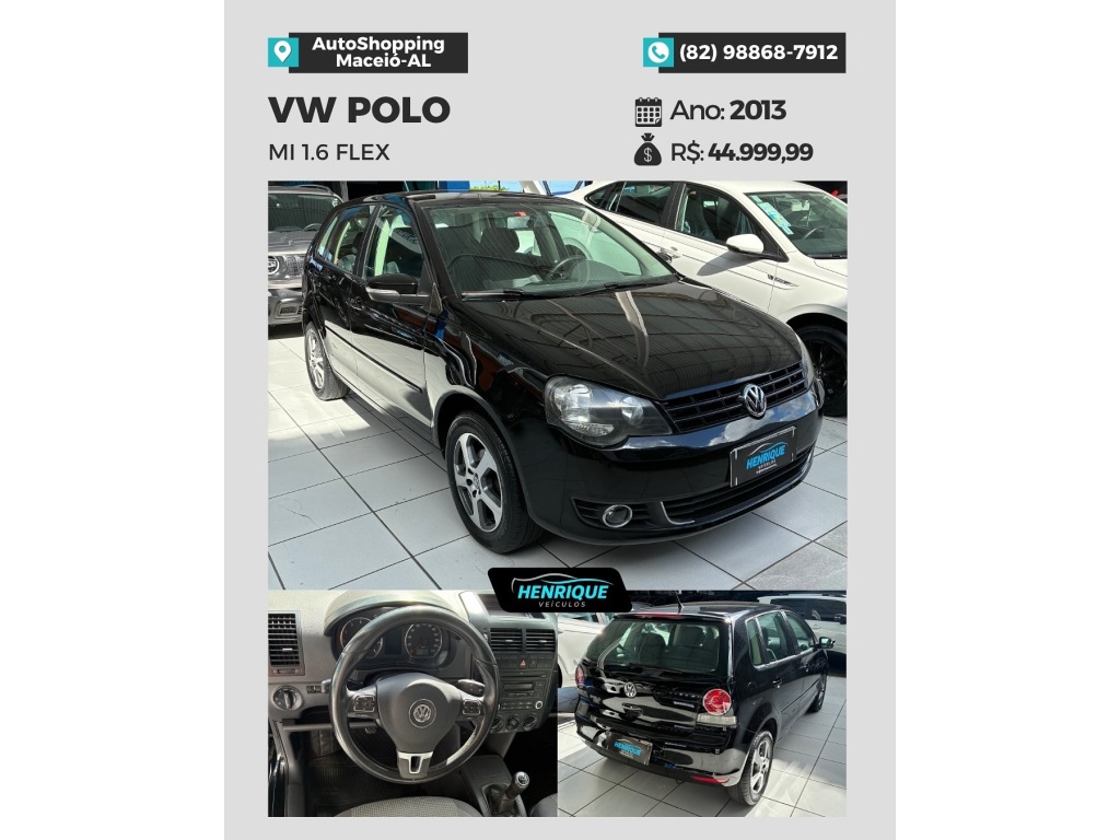 VOLKSWAGEN POLO 1.6 MI 8V FLEX 4P MANUAL