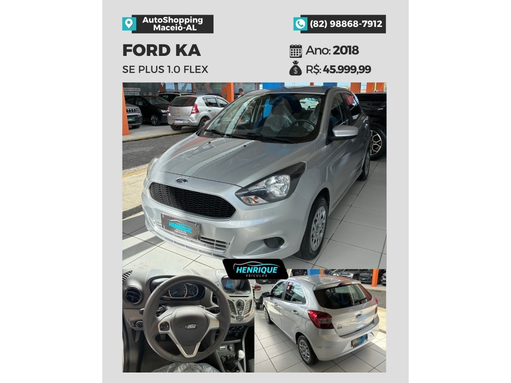 FORD KA 1.0 TI-VCT FLEX SE PLUS MANUAL