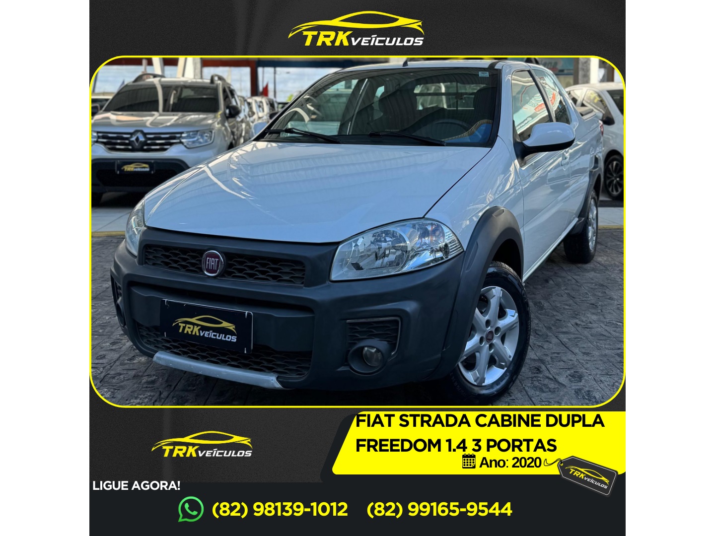 FIAT STRADA 1.4 MPI FREEDOM CD 8V FLEX 3P MANUAL