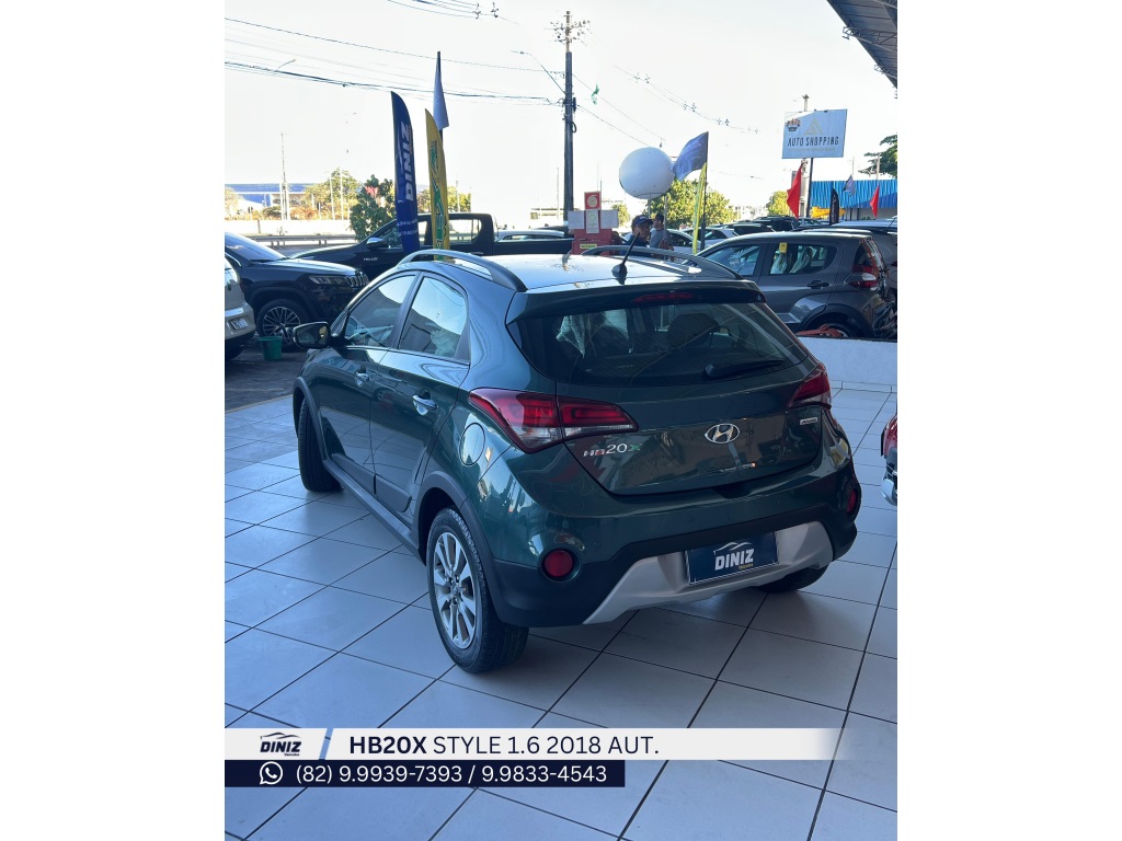 HYUNDAI HB20X 1.6 16V STYLE FLEX 4P AUTOMÁTICO