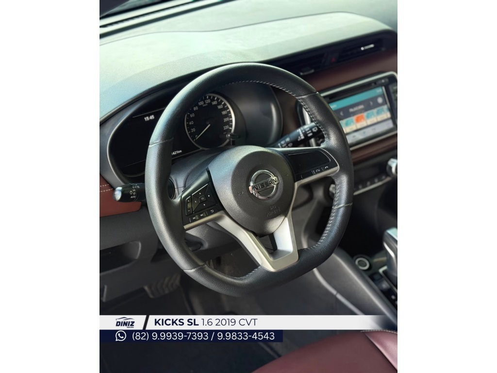 NISSAN KICKS 1.6 16V FLEXSTART SL 4P XTRONIC