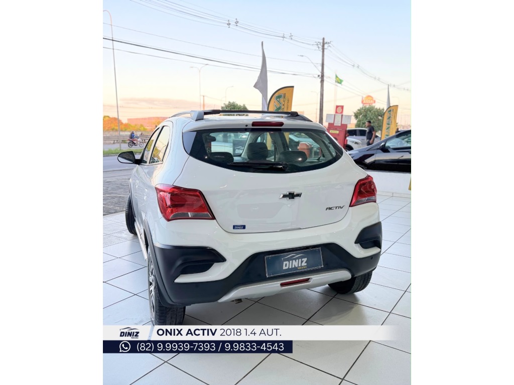 CHEVROLET ONIX 1.4 MPFI ACTIV 8V FLEX 4P AUTOMÁTICO