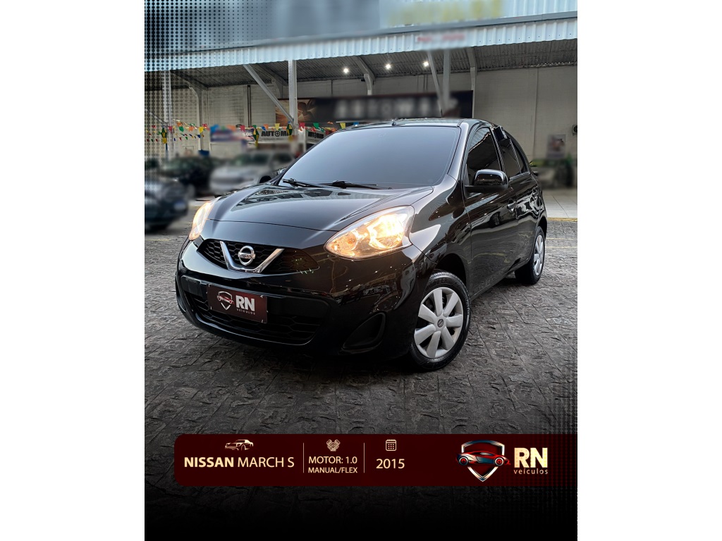 NISSAN MARCH 1.0 S 12V FLEX 4P MANUAL