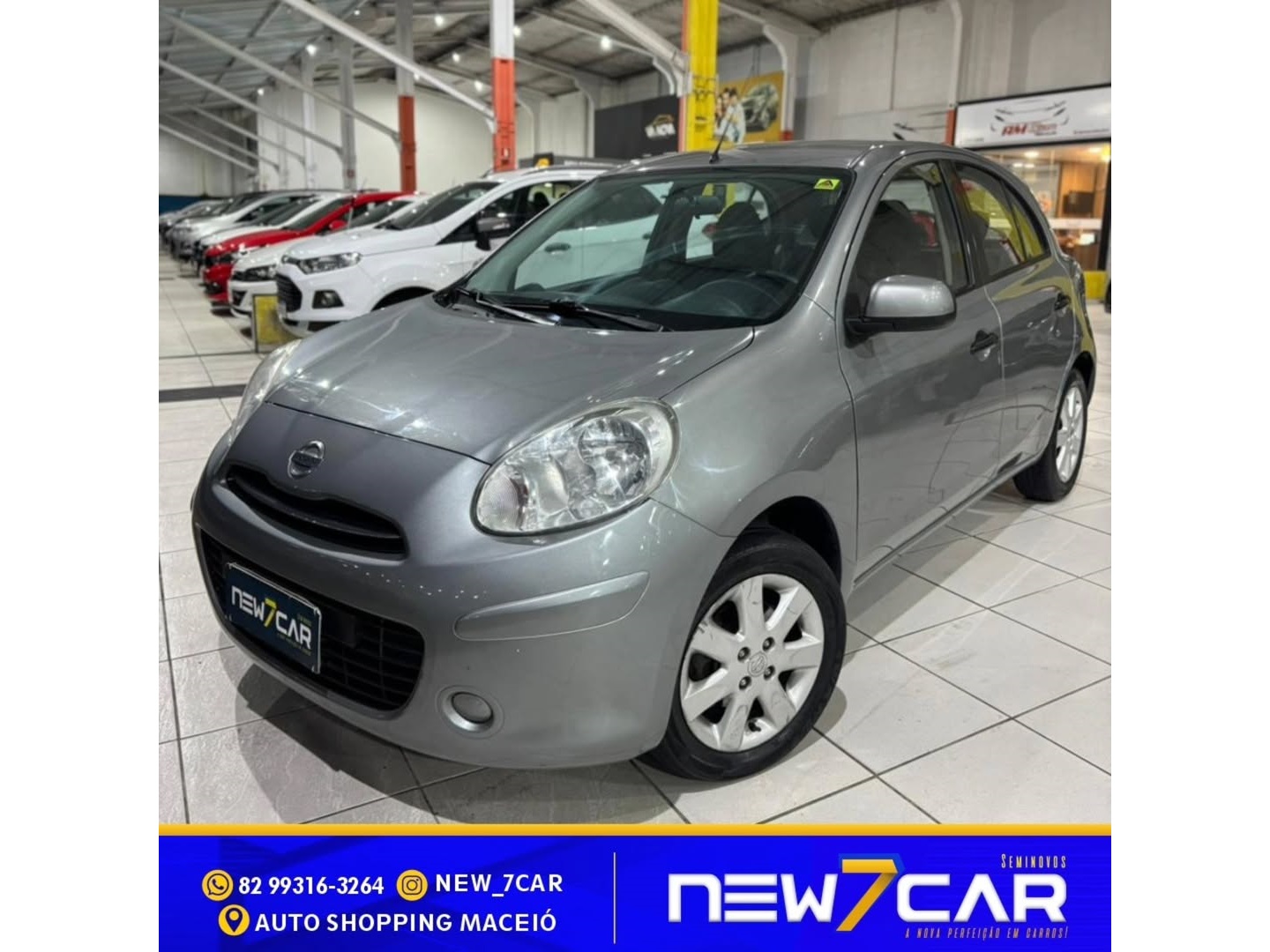 NISSAN MARCH 1.6 SV 16V FLEX 4P MANUAL
