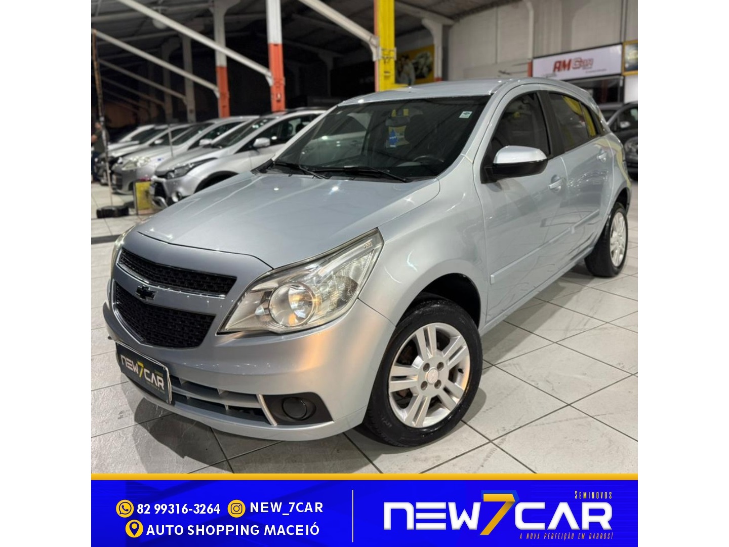CHEVROLET AGILE 1.4 MPFI LTZ 8V FLEX 4P MANUAL