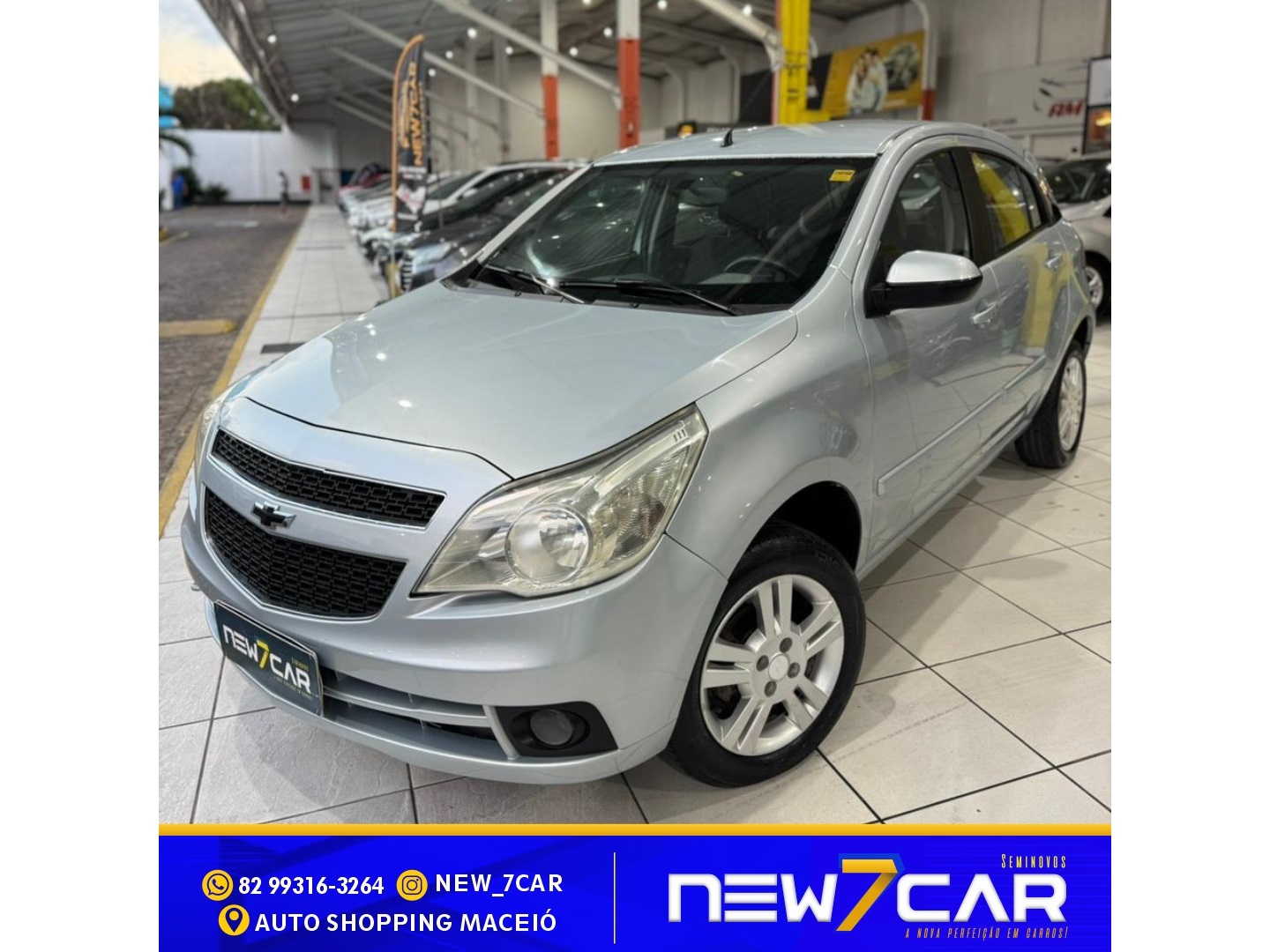 CHEVROLET AGILE 1.4 MPFI LTZ 8V FLEX 4P MANUAL